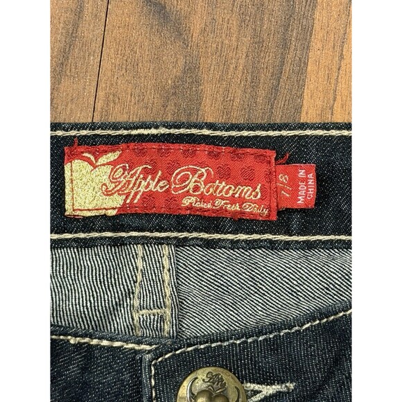 Vintage Apple Bottom jeans women's size 7/8 - Picture 3 of 9